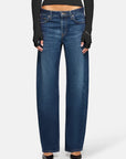 Alida Loose Bowed Jeans in Tribeca by EB Denim-EB Denim-Idlewild