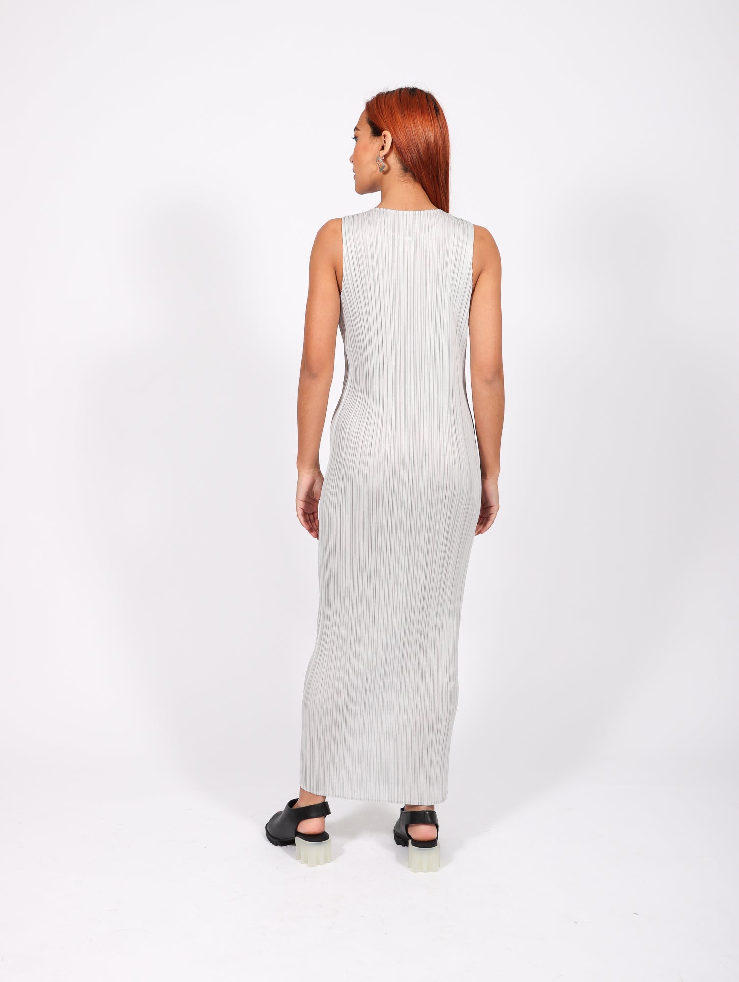 Pleats Please Issey Miyake Sleeveless Dress