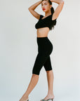 Capri Legging in Black by GIL RODRIGUEZ-Bottoms-GIL RODRIGUEZ-Idlewild