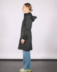 Cargo Curve W Jacket in Black by RAINS-RAINS-Idlewild