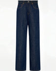 Contrast WB Wide Jean in Raw Rinsed by 6397-Bottoms-6397-Idlewild
