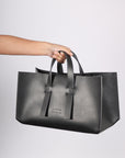 DoppioCubo Handbag in Black by Arrhe Studio-Idlewild