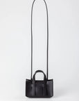 Doppio Cubo Mini Handbag in Black by Arrhe Studio-Bags-Arrhe Studio-Idlewild