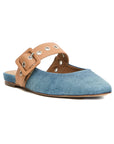 Dos Flat in Denim and Baron Truciolo by Halmanera-Halmanera-Idlewild