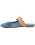 Dos Flat in Denim and Baron Truciolo by Halmanera-Halmanera-Idlewild