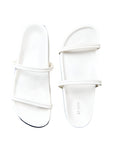 Double Strap Slide in White by St Agni-St. Agni-Idlewild