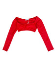 El Tigre Chiquito Crop Top in Tomate by GIL RODRIGUEZ-Tops-GIL RODRIGUEZ-Idlewild