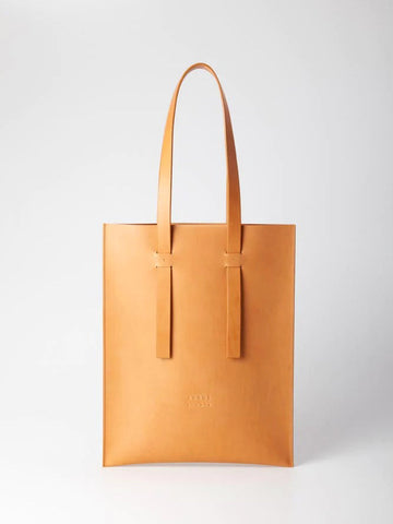 Flat Shoulder Bag in Natural by Arrhe Studio-Arrhe Studio-Idlewild