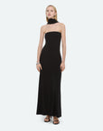 Soft Sash Maxi Dress in Black by Helmut Lang-Dresses-Helmut Lang-Idlewild