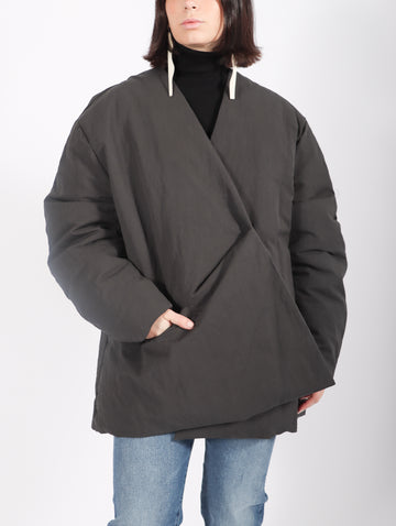 Sedum Padded Jacket in Black by Ruohan-Idlewild