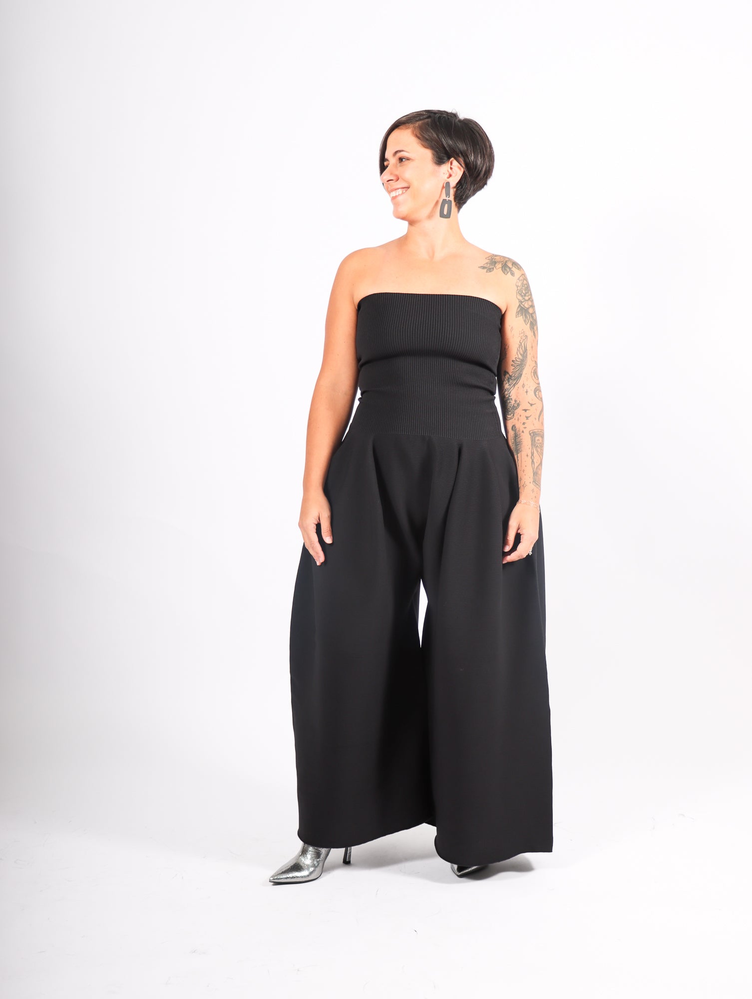 Pottery Strapless Jumpsuit in Black by CFCL – Idlewild