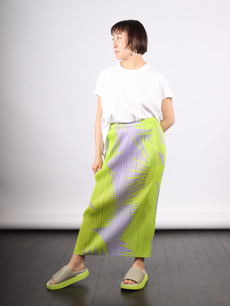 Piquant Skirt in Purple Onion by Pleats Please Issey Miyake-Idlewild