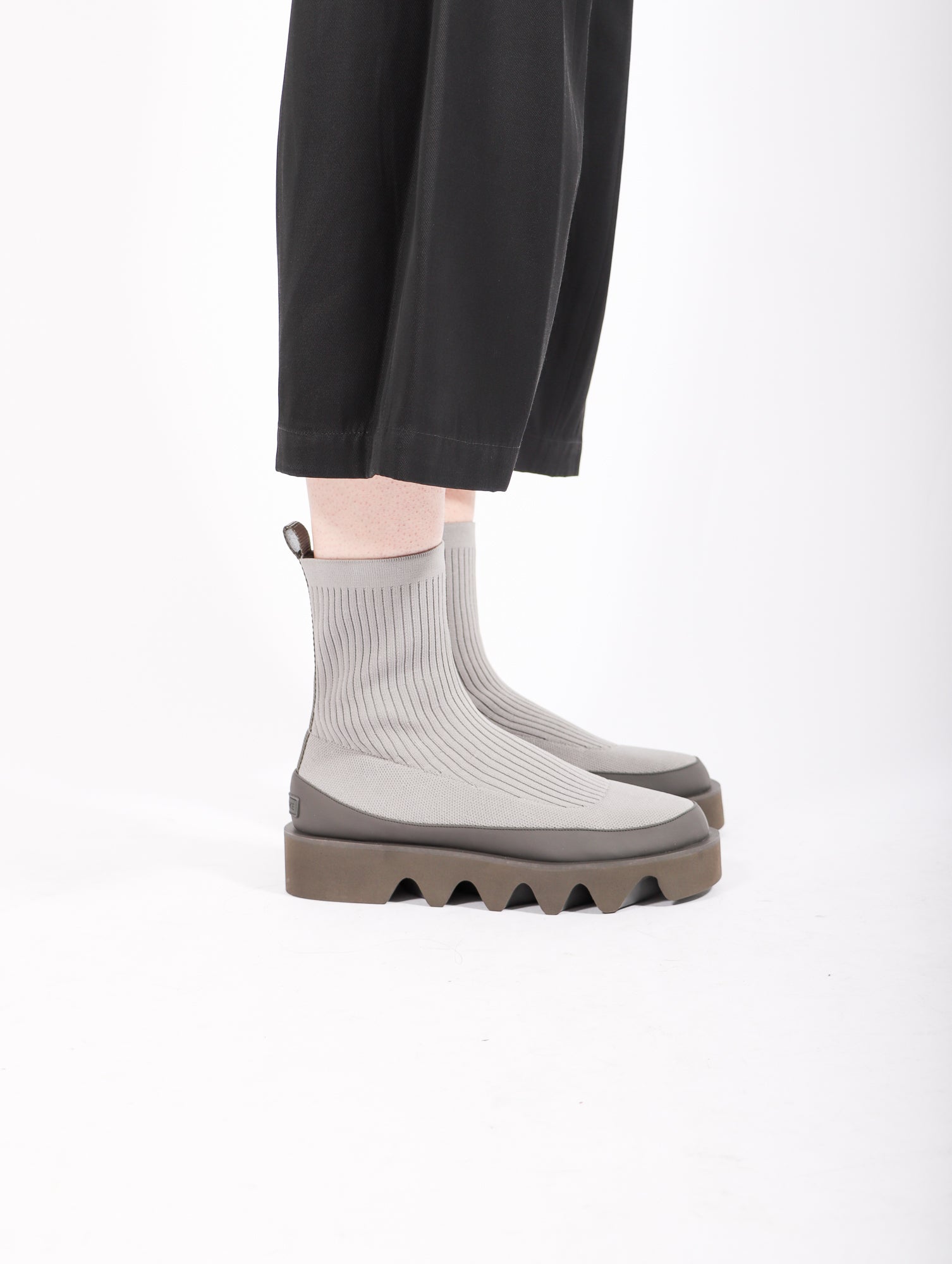 Bounce Boot in Grey by Issey Miyake x United Nude – Idlewild