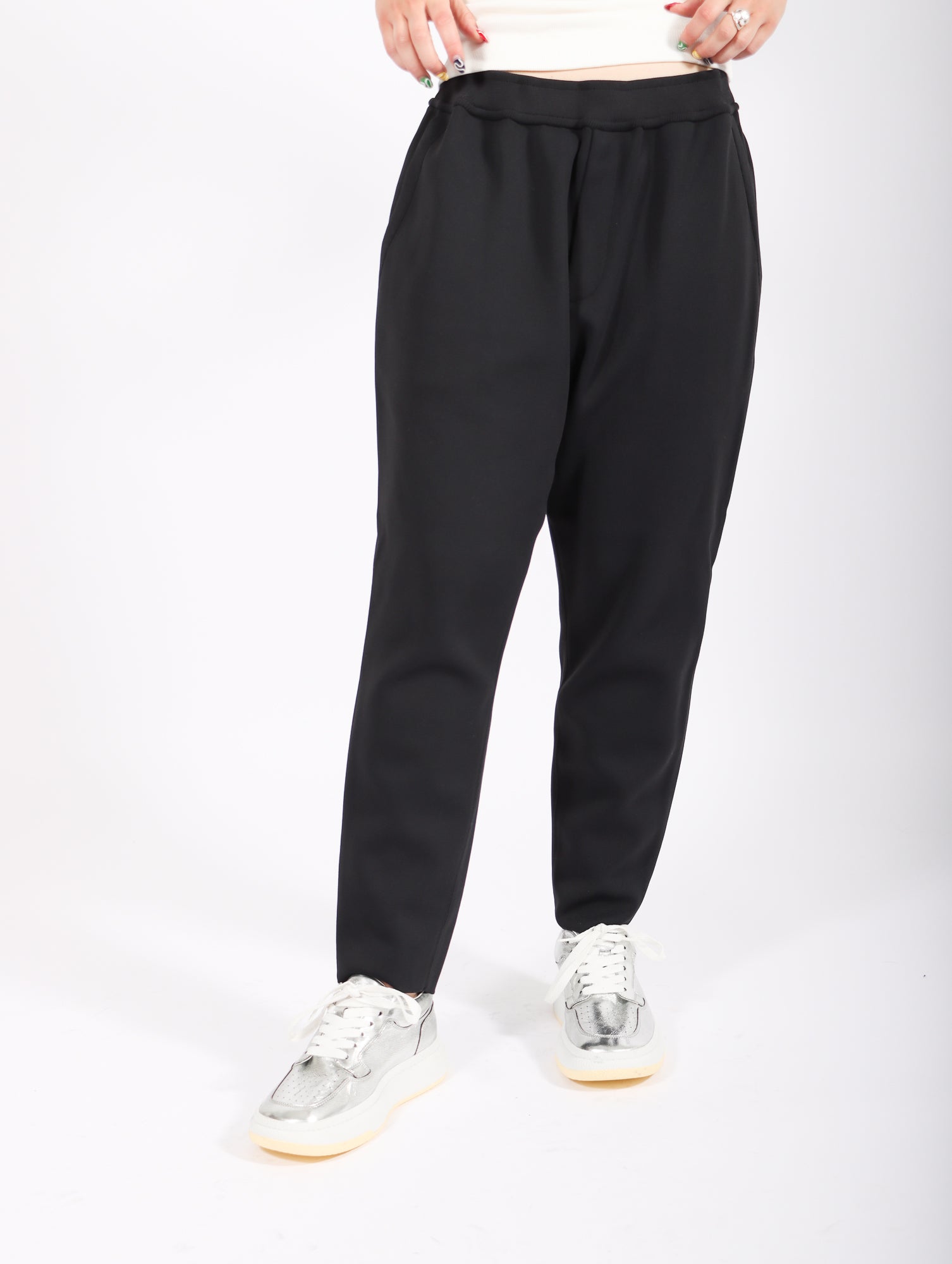 Milan Tapered Pants in Black by CFCL