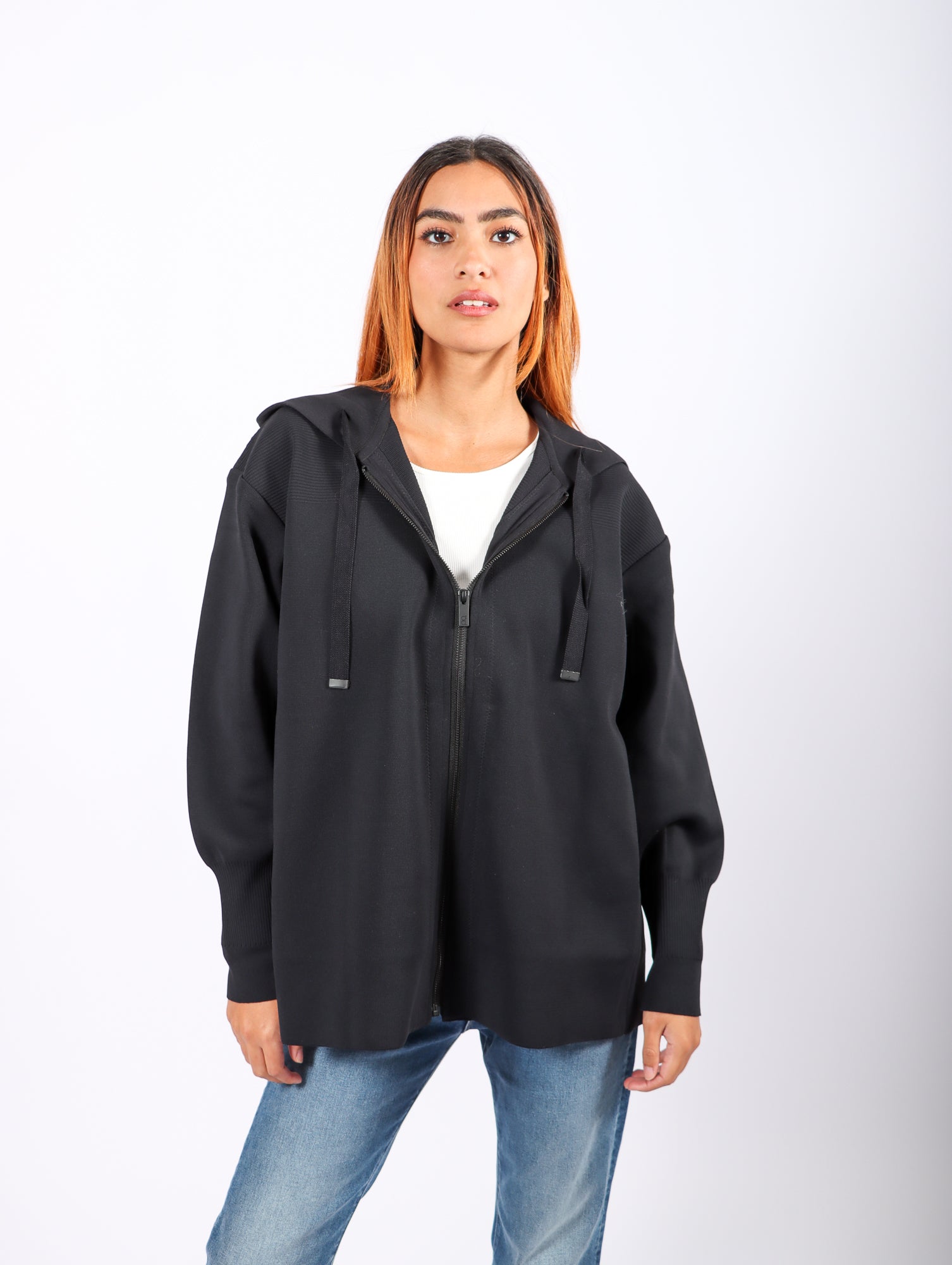 Milan Rib Hoodie Jacket in Black by CFCL – Idlewild