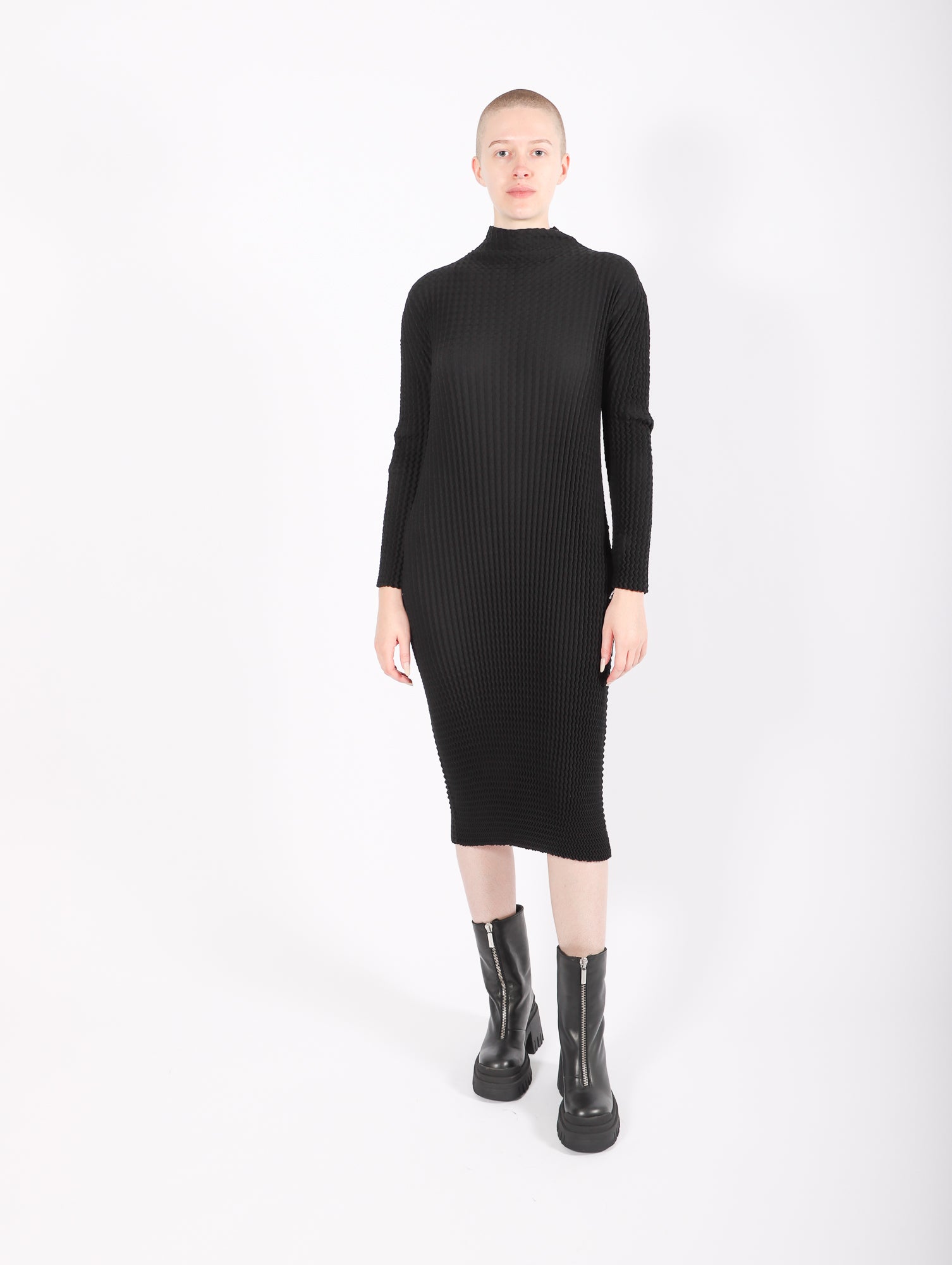 Zara black turtleneck on sale dress