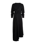 Knotted Jersey Dress in Black by A.W.A.K.E. Mode-A.W.A.K.E. Mode-Idlewild