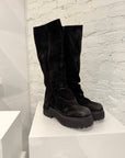 London Knee High Boot in Black by Lofina-Shoes-Lofina-Idlewild