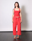 Lou Pant in Tomate by GIL RODRIGUEZ-Bottoms-GIL RODRIGUEZ-Idlewild