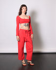 Lou Pant in Tomate by GIL RODRIGUEZ-Bottoms-GIL RODRIGUEZ-Idlewild