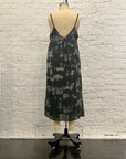 Maxi Slip Dress in Ash Grey by Sanctamuerte-Dresses-SANCTAMUERTE-Idlewild