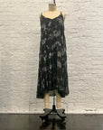 Maxi Slip Dress in Ash Grey by Sanctamuerte-Dresses-SANCTAMUERTE-Idlewild