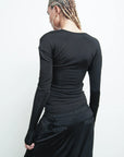 Opal Top in Black by Nicholas K-Tops-Nicholas K-Idlewild