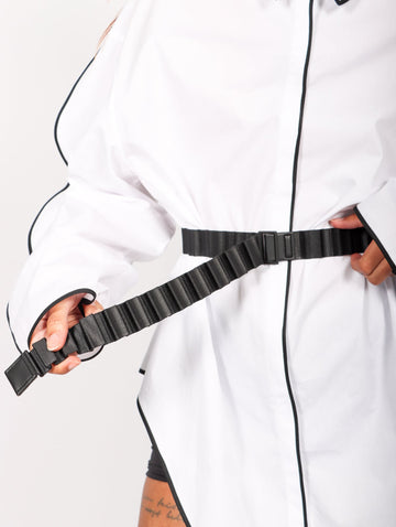 Pleats Belt in Black by Pleats Please Issey Miyake-Pleats Please Issey Miyake-Idlewild
