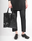 Prism Matte Tote Bag in Black by Bao Bao Issey Miyake-Idlewild
