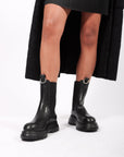 Ring Boot in Black by Mattia Capezzani