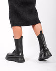 Ring Boot in Black by Mattia Capezzani