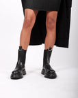 Ring Boot in Black by Mattia Capezzani
