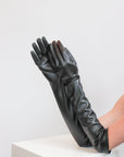 Skin Gloves in Black by Issey Miyake-Issey Miyake-Idlewild
