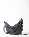 Small Moon Bag in Black by Miranda Kaloudis-Bags-MDK-Idlewild