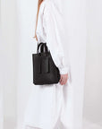 Small Tote in Black by Arrhe Studio-Bags-Arrhe Studio-Idlewild