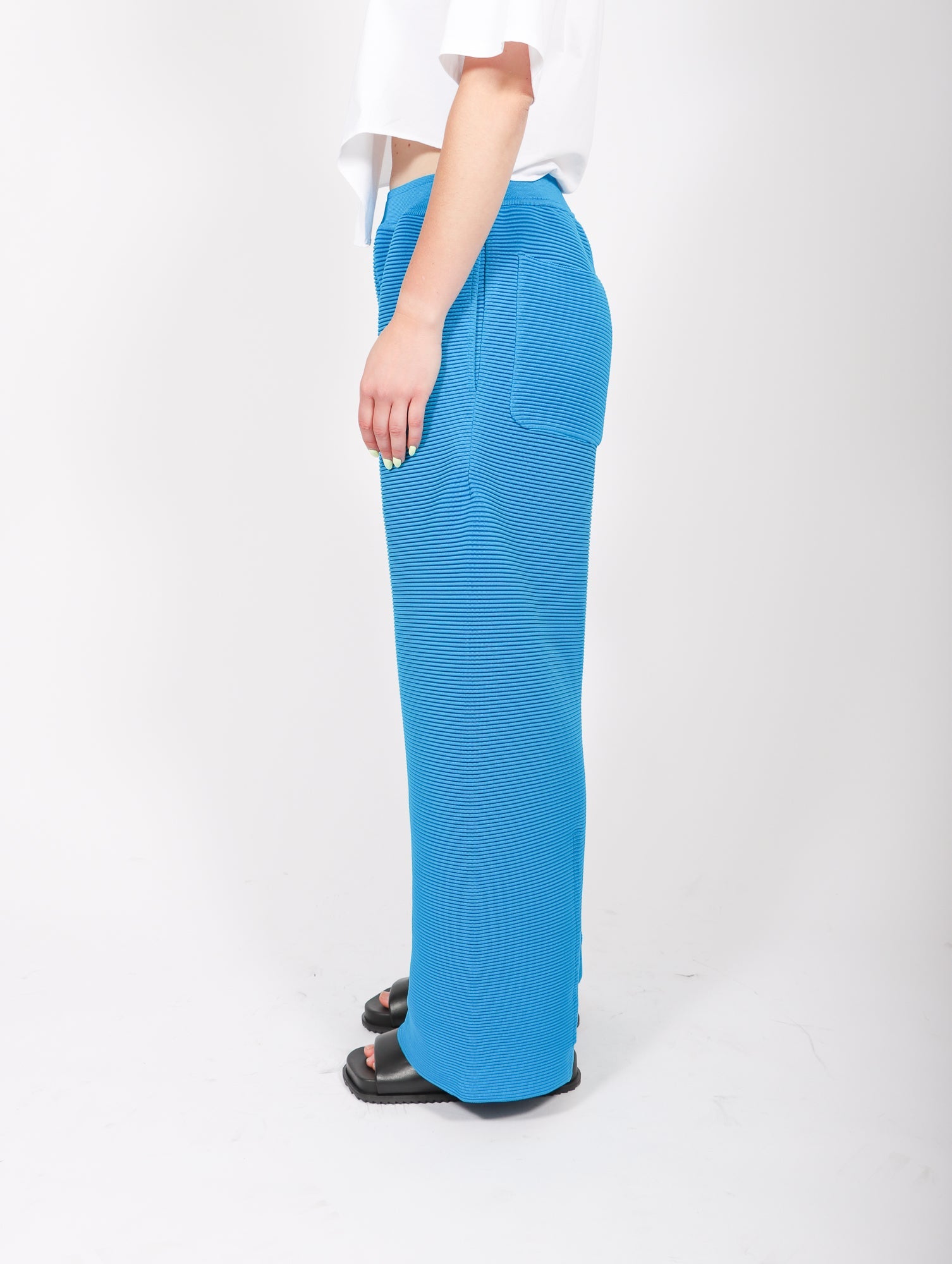 Stratum Pants 2 in Cyan by CFCL – Idlewild