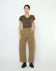 Tailored Curve Legged Trouser in Kelp by 7115 by Szeki-Bottoms-7115 by Szeki-Idlewild