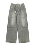 Work Jean Trouser in Grey by Tanaka Denim-Bottoms-TANAKA-Idlewild