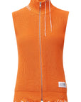 Zip-Up Vest in Orange by MM6 Maison Margiela-MM6-Idlewild