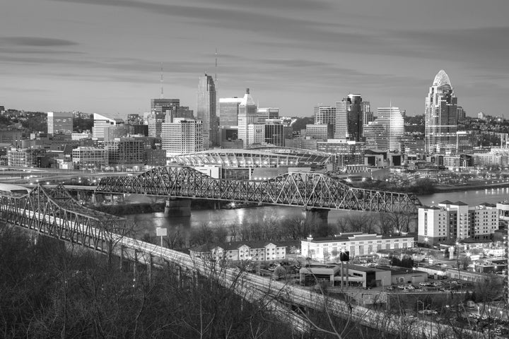 Explore the streets of Cincinnati, Ohio