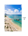 1000 Piece Puzzle in Waikiki Beach with Diamond Head by Jessica Murray-Idlewild