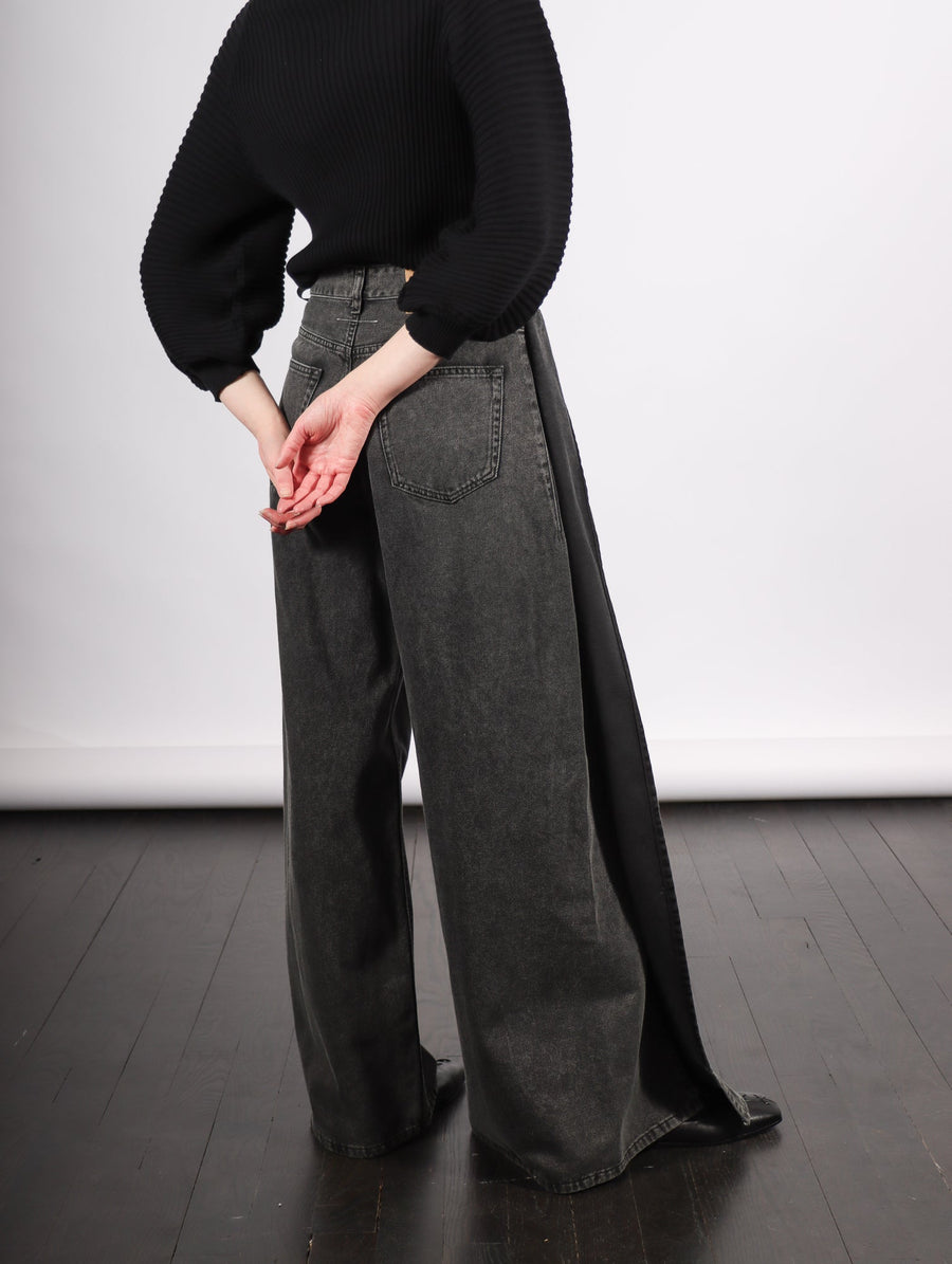 5 Pocket Pants in Gray by MM6 Maison Margiela-Idlewild