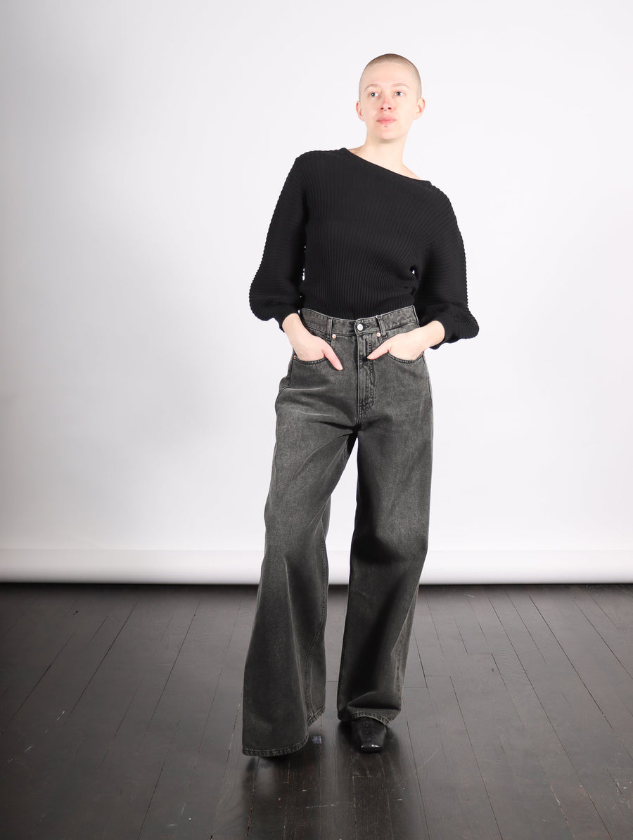 5 Pocket Pants in Gray by MM6 Maison Margiela-Idlewild