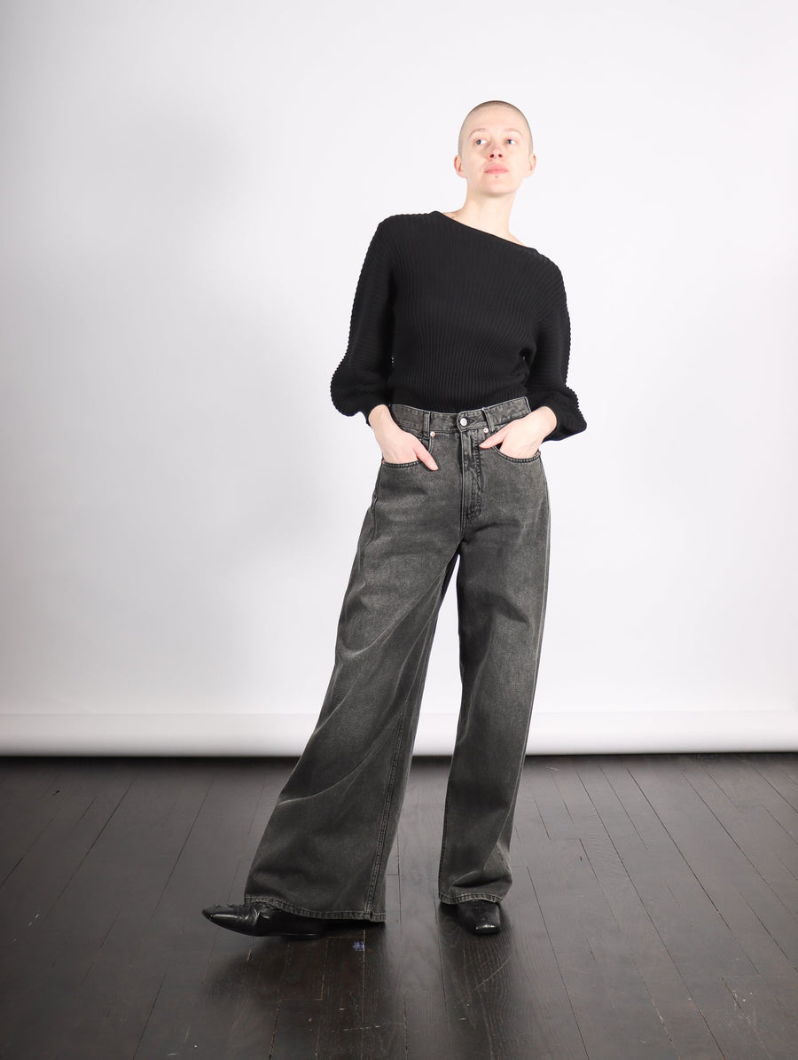 5 Pocket Pants in Gray by MM6 Maison Margiela-Idlewild