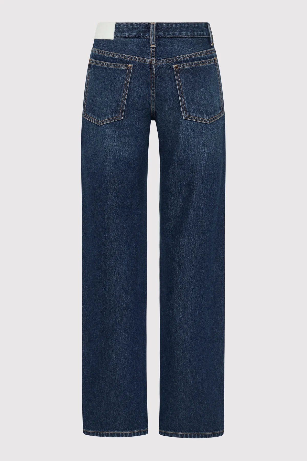 90s Low Rise Jeans in Dark Indigo by St. Agni-Bottoms-St. Agni-Idlewild