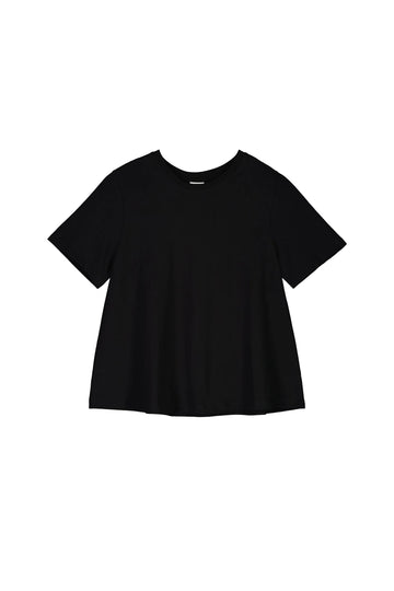 A-Line Tee in Black by Kowtow-Kowtow-Idlewild