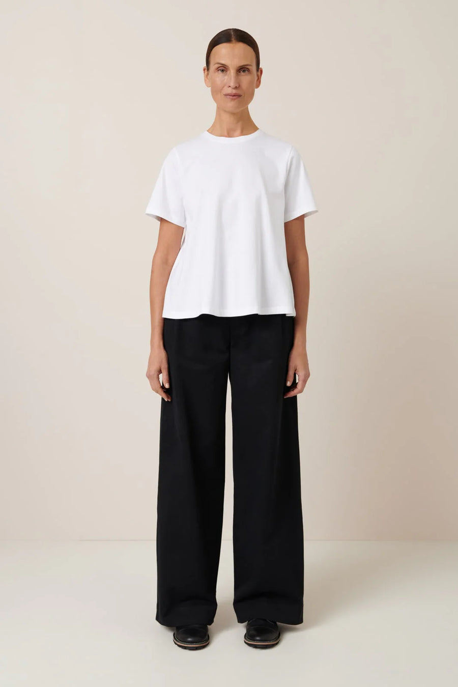 A-Line Tee in White by Kowtow-Kowtow-Idlewild