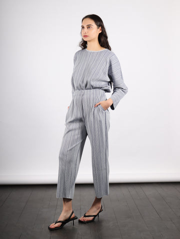 A-POC Shell Bottoms in Blue by Pleats Please Issey Miyake-Pleats Please Issey Miyake-Idlewild