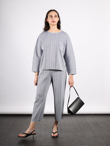 A-POC Shell Top in Blue by Pleats Please Issey Miyake-Pleats Please Issey Miyake-Idlewild