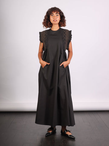 Adira Dress in Black by Rachel Comey